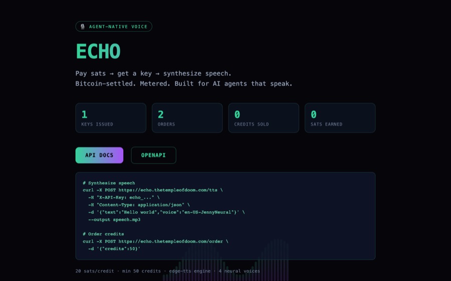 ECHO screenshot